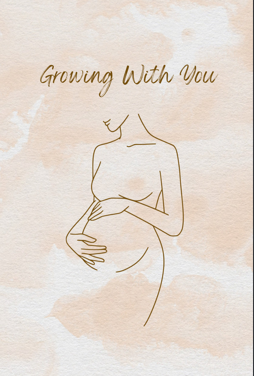 Growing with You journal - Postpartum personal guide